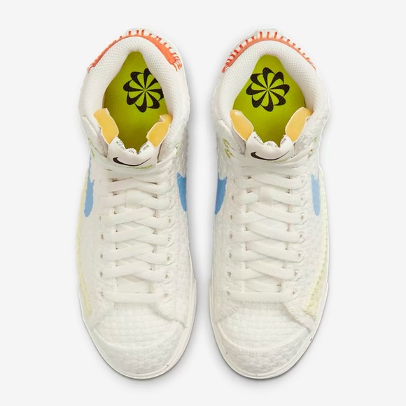 Nike Blazer Mid ‘77 NEXT NATURE Sail/University Blue ‘HEMP’ Men’s sneakers - Picture 11 of 16